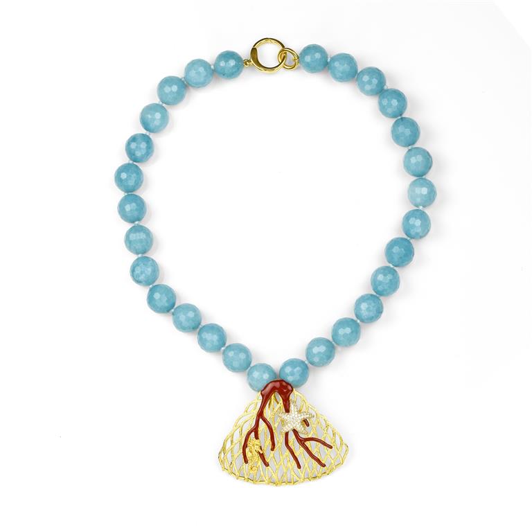 Turquise Agate Necklace